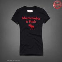 dames abercrombie fitch korte tees logo rood koningsblauw Store Amsterdam nz7ze795